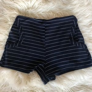 HW Navy and White Shorts HyFVE size S